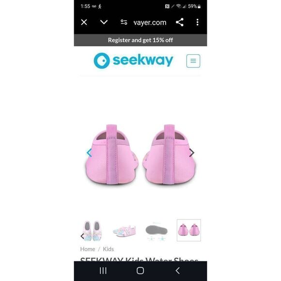 NWT MET52 BABY WATER SHOES - Picture 3 of 6